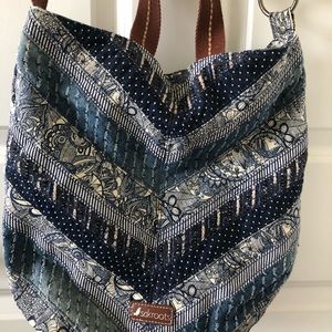Sakroots Navy Tote Bag